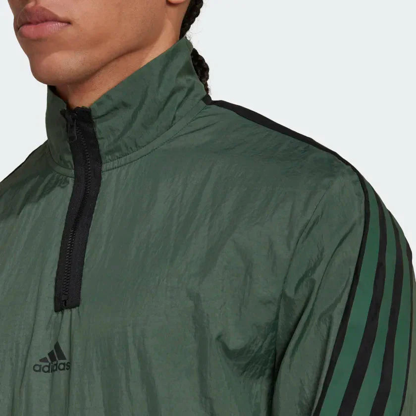 FUTURE ICONS 3-STRIPES WOVEN 14 ZIP SWEATER SALE STORE